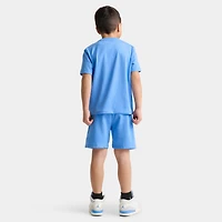 Nike Sportswear Children's Tee Fleece Shorts Set / University Blue