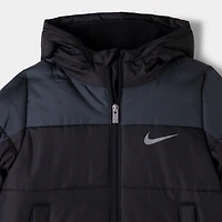 Nike Children's Colour Blocked Baffeled Puffer / Black