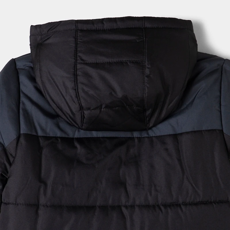 Nike Enfant Veste matelassée couleur block et Cloisonnée / Noir