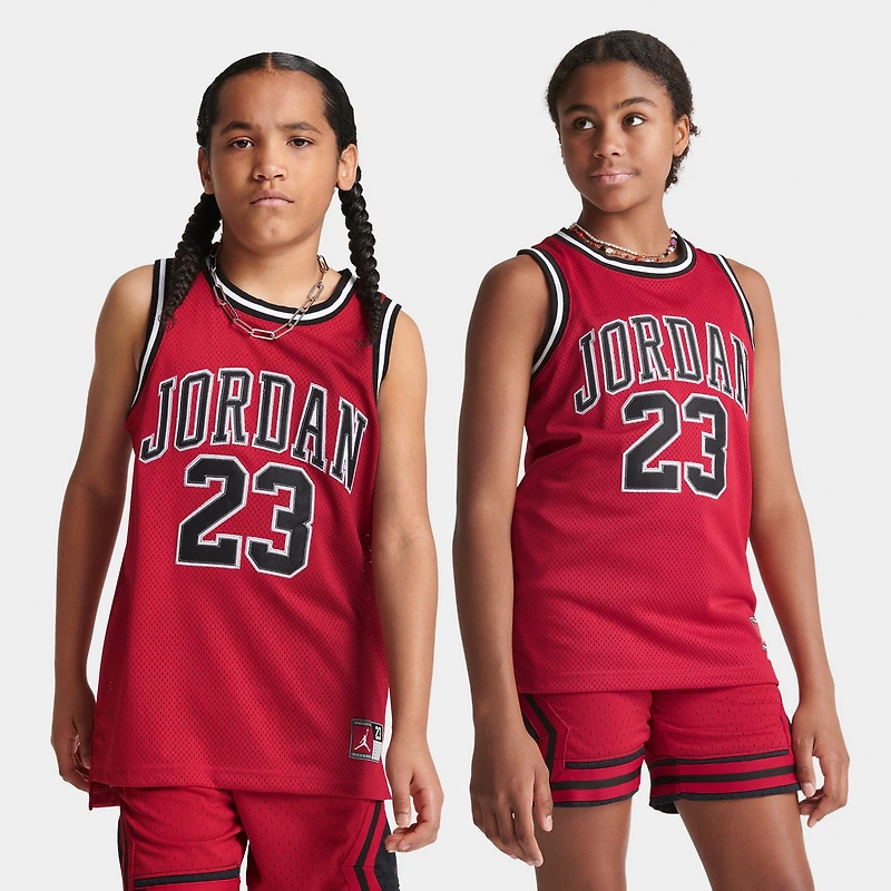 Jordan Juniors' '23 Basketball Jersey / Gym Red