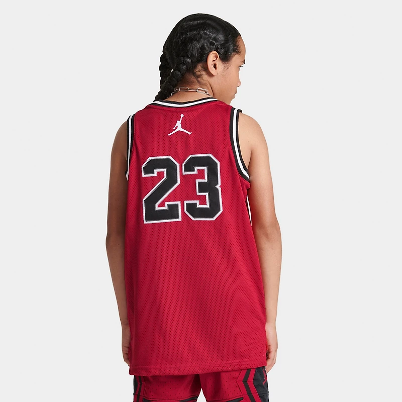 Jordan Juniors' '23 Basketball Jersey / Gym Red