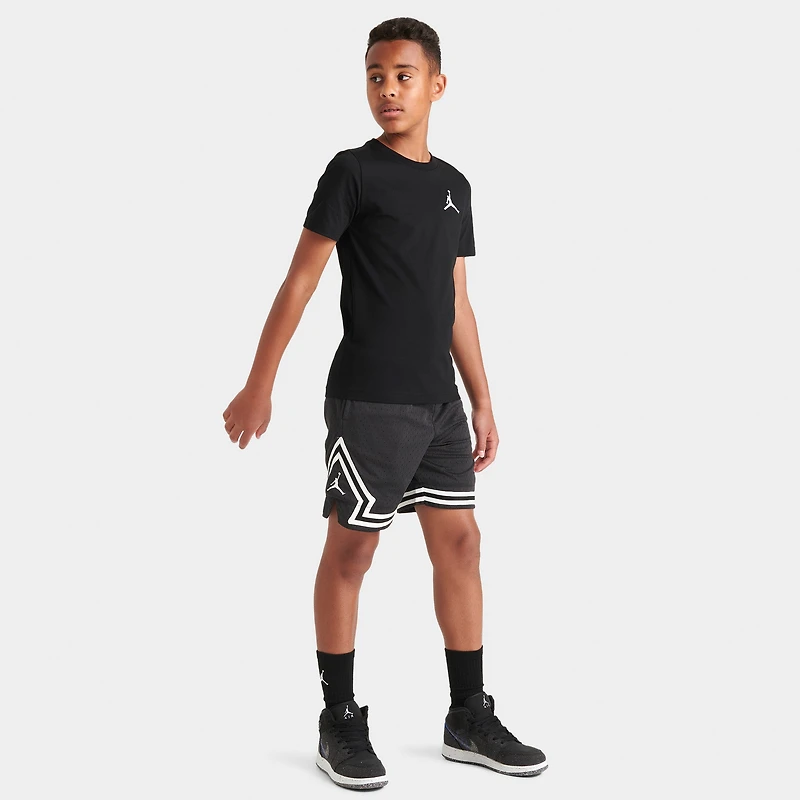 Jordan Junior Boys' Jumpman Emblem T-Shirt / Black