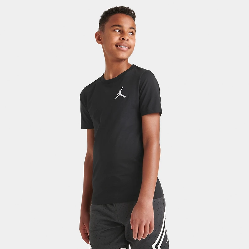Jordan Junior Boys' Jumpman Emblem T-Shirt / Black