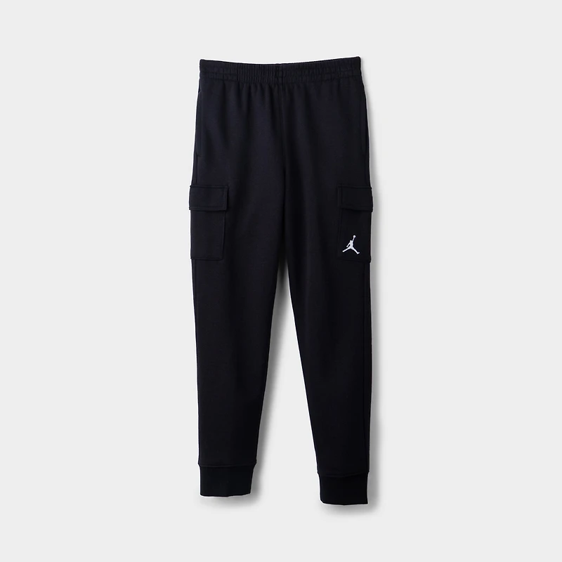JORDAN JUNIORS' FLEECE CARGO PANTS / BLACK