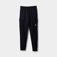 JORDAN JUNIORS' FLEECE CARGO PANTS / BLACK