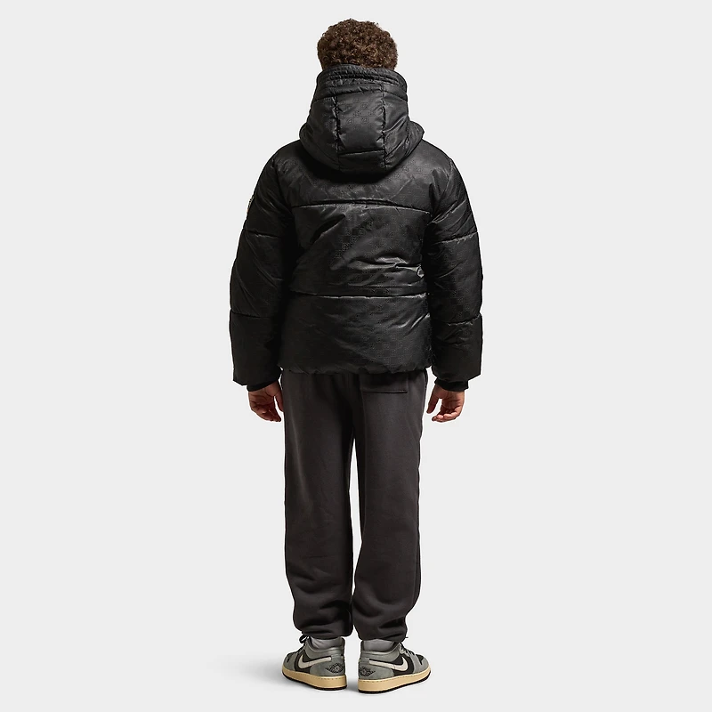 Jordan Juniors' 23 Jacquard Fill Jacket / Black