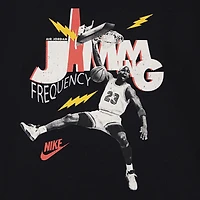 Jordan Junior Boys' Jamming Graphic T-Shirt / Black