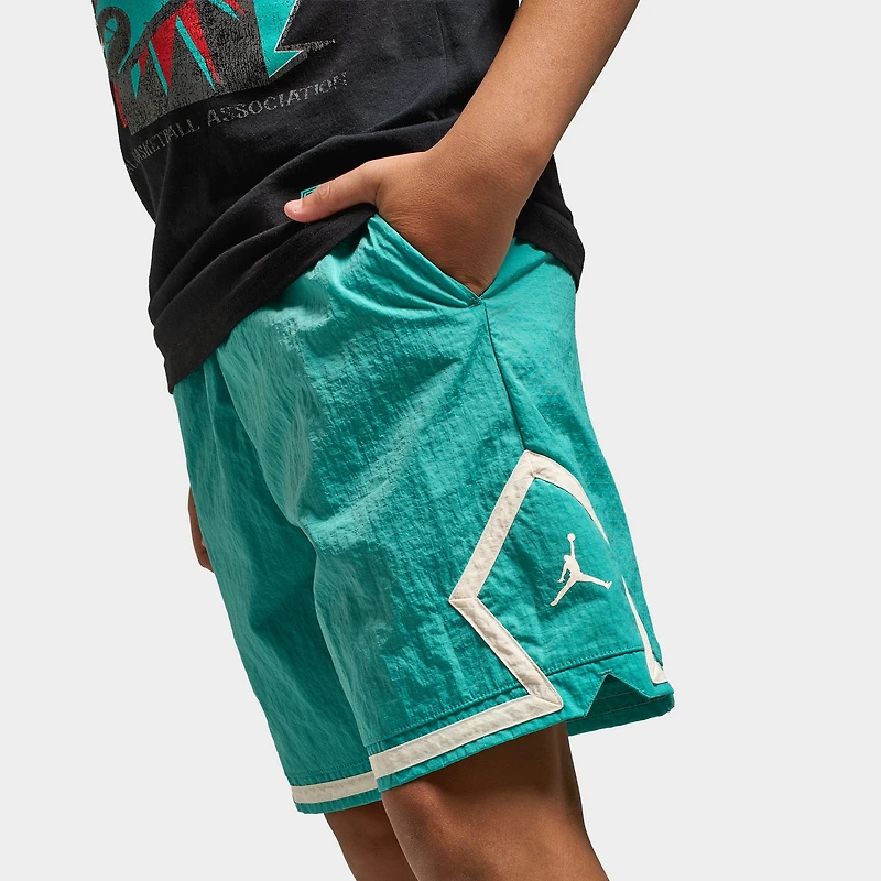 Jordan Junior Boys' Poolside Diamond Shorts / Washed Teal