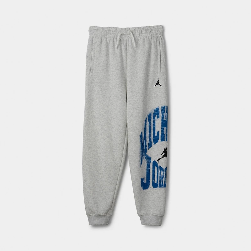Jordan Juniors' MJ MVP Fleece Pant / Birch Heather