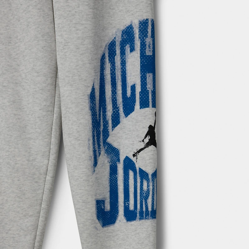Jordan Juniors' MJ MVP Fleece Pant / Birch Heather