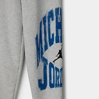 Jordan Juniors' MJ MVP Fleece Pant / Birch Heather