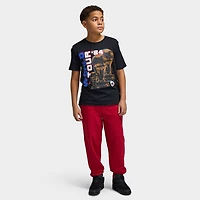 Jordan Junior MJ Brooklyn Pantalon Polaire / Gym Rouge