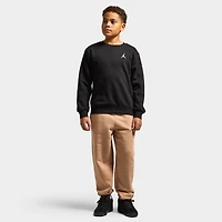 Jordan Juniors' Brooklyn Fleece Crew / Black