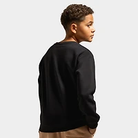 Jordan Juniors' Brooklyn Fleece Crew / Black