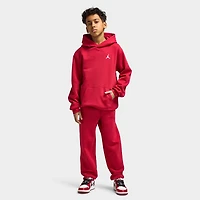 Jordan Juniors' MJ Brooklyn chandail à capuchon en molleton / rouge gymnastique