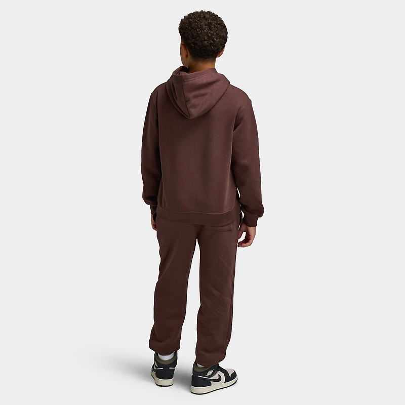 Jordan Juniors' MJ Brooklyn Chandail à capuchon en molleton / Brun baroque