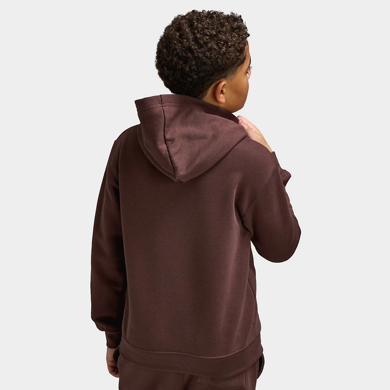 Jordan Juniors' MJ Brooklyn Chandail à capuchon en molleton / Brun baroque