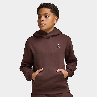 Jordan Juniors' MJ Brooklyn Fleece Pullover Hoodie / Baroque Brown