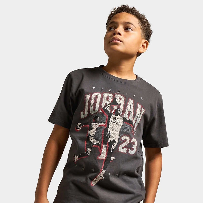 Jordan Juniors' Legend Of Flight Tee / Off Noir