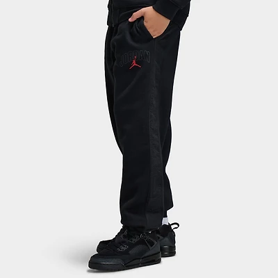 Jordan Juniors' Fleece Ripstop Fullzip Set / Black
