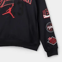 Jordan Juniors' Varsity Split Chandail à Capuche Noir / Rouge gymnique