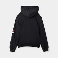 Jordan Juniors' Varsity Split Pullover Hoodie Off Noir / Gym Red