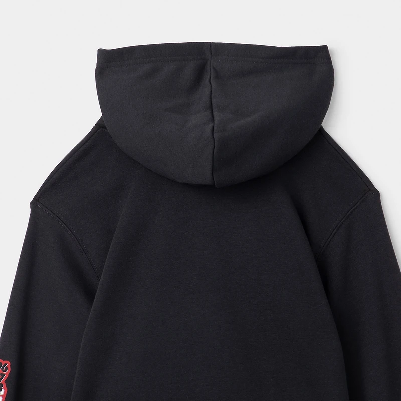 Jordan Juniors' Varsity Split Chandail à Capuche Noir / Rouge gymnique