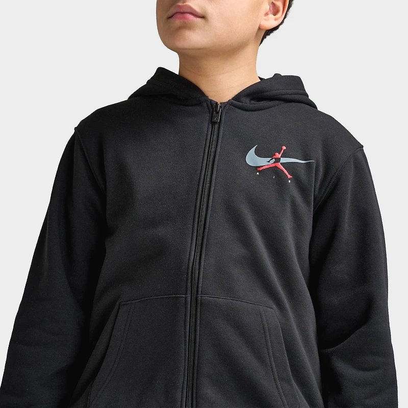 Jordan Junior Brand Arch Chandail à Capuchon entièrement zippé / Noir