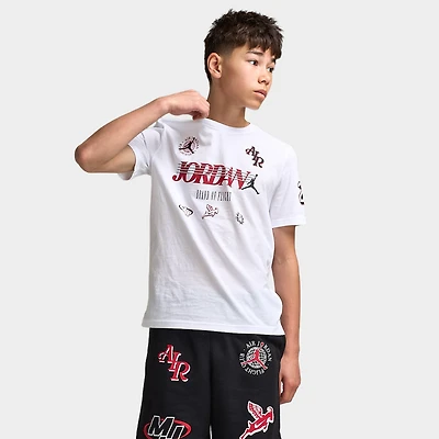 Jordan Juniors' Sports Club T-Shirt / White