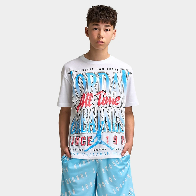 Jordan Juniors T-shirt  MJ All Time Greatest / Blanc
