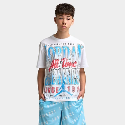 Jordan Juniors T-shirt MJ All Time Greatest / Blanc