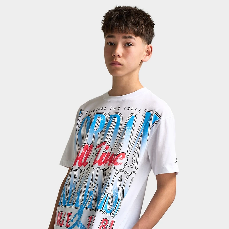 Jordan Juniors T-shirt  MJ All Time Greatest / Blanc