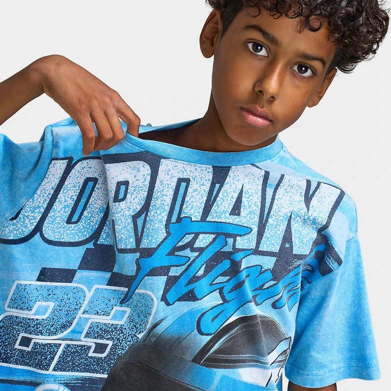 Jordan Juniors' Raceway T-Shirt / University Blue