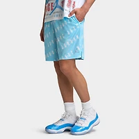 Jordan Juniors Short en maille Logo AOP / Bleu Chill