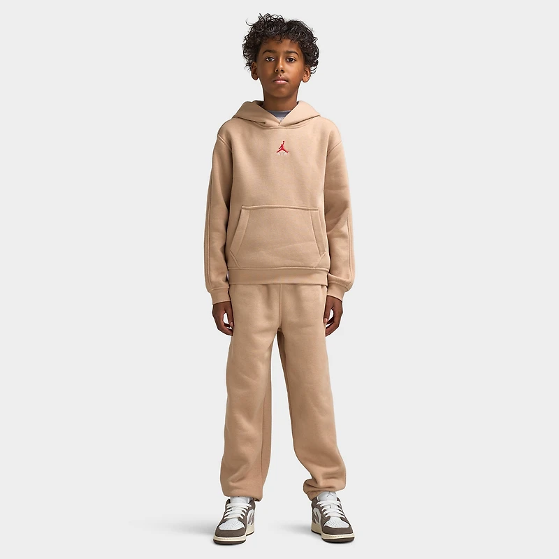 Jordan Junior Garçon Brooklyn Pantalon à Ourlet Ouvert / Chanvre