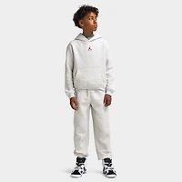 Jordan Junior Boys' Brooklyn chandail à capuchon / Gris neutre