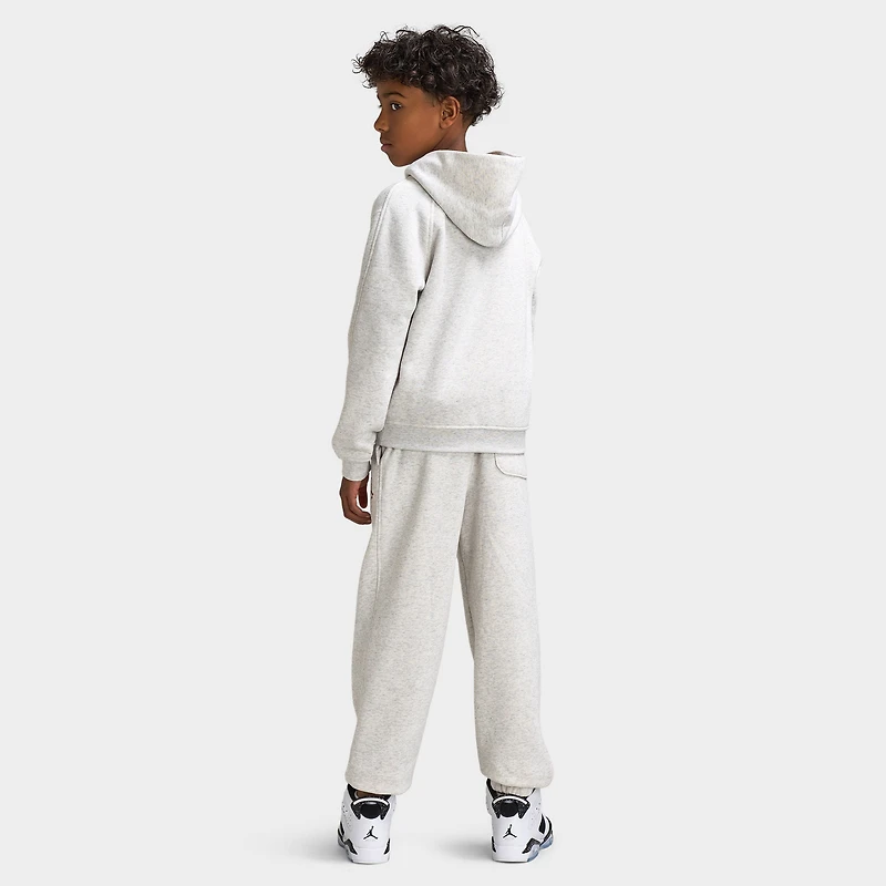 Jordan Junior Boys' Brooklyn chandail à capuchon / Gris neutre