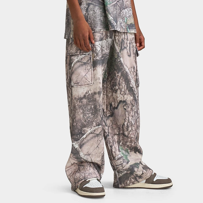 Jordan Juniors Boys' Brooklyn Real Tree AOP Pant / Swan
