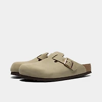 Birkenstock Boston / Cuir Huilé Tabac