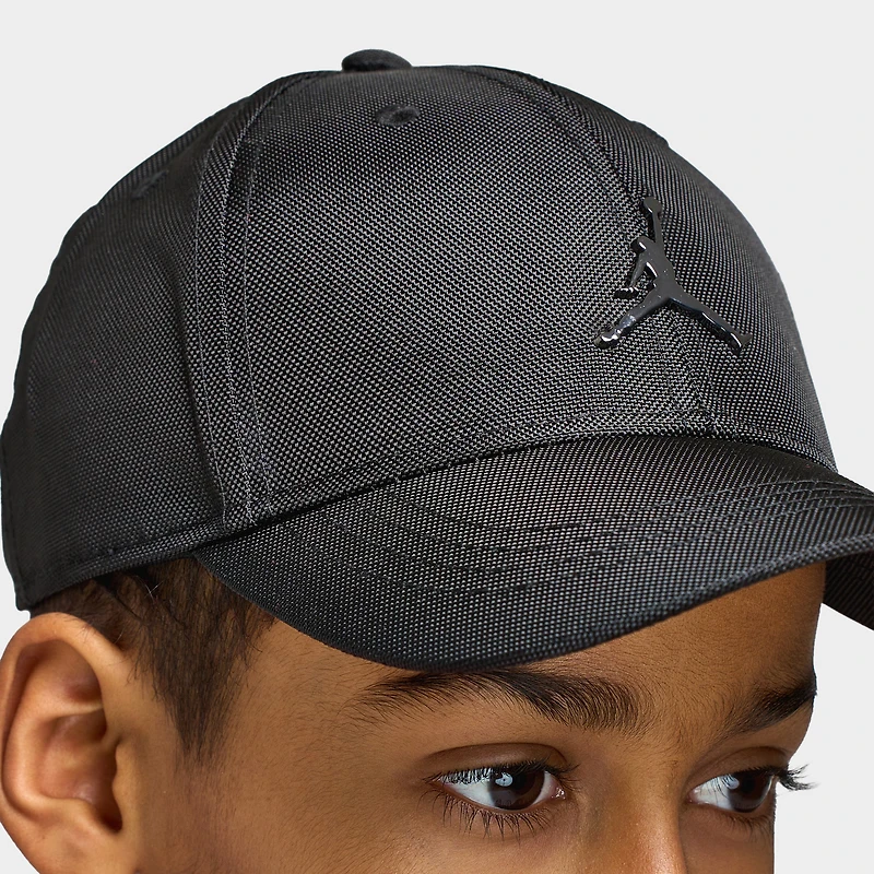 Jordan Enfants Casquette Metal Jumpman Curve Brim Noir / Gunmetal