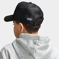 Jordan Big Kids Metal Jumpman Trucker Hat / Black