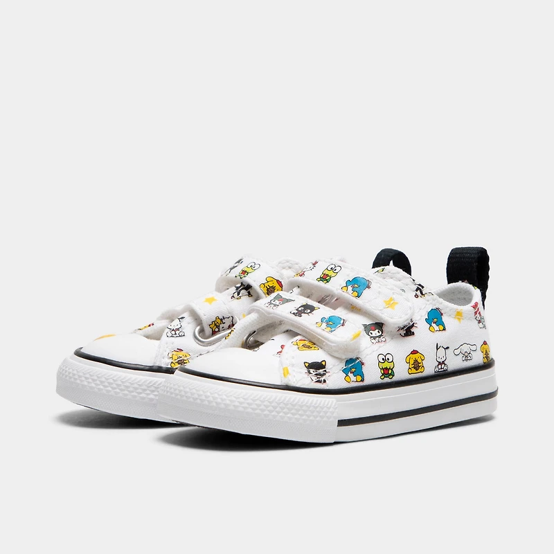 Converse Infants' Chuck Taylor All Star Hello Kitty and Friends White / Black