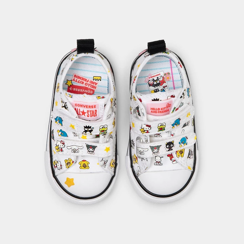 Converse Infants' Chuck Taylor All Star Hello Kitty and Friends White / Black