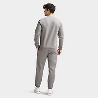 EA7 Gold Chest Logo Crew Jogging Set / Grey