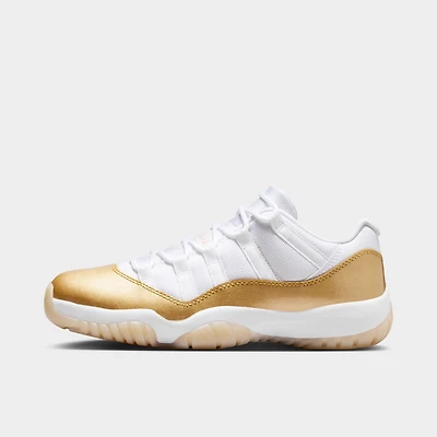Jordan 11 Rétro Femmes Blanc / Or Métallique - d'Équipe