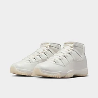 Jordan Femmes 11 Retro Voile/Gris perle - Blanc