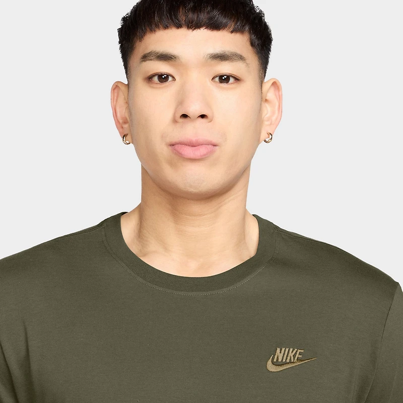 Nike Sportswear Club T-shirt Medium Olive / Parachute Beige