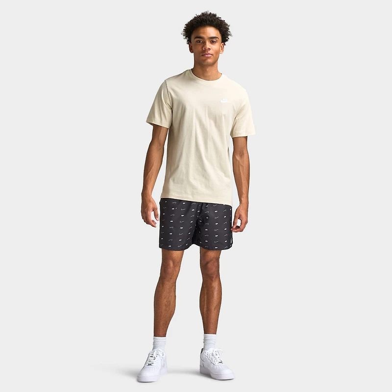 Nike Sportswear Club T-Shirt / Brown