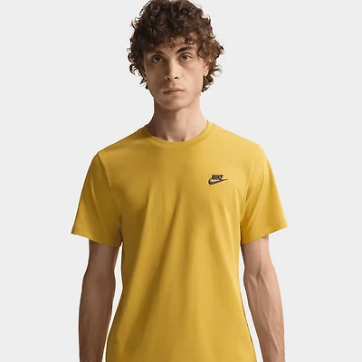 Nike Sportswear Club T-shirt / Jaune