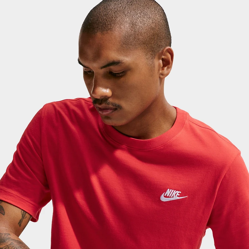 Nike Sportswear Club T-Shirt University Red / White